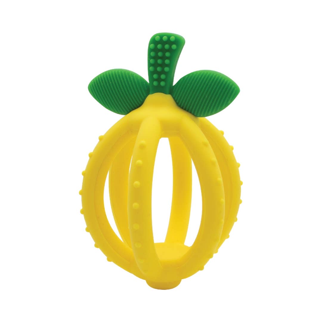 Itzy Ritzy - Bitzy Biter™ Teething Ball Baby Teether- Lemon