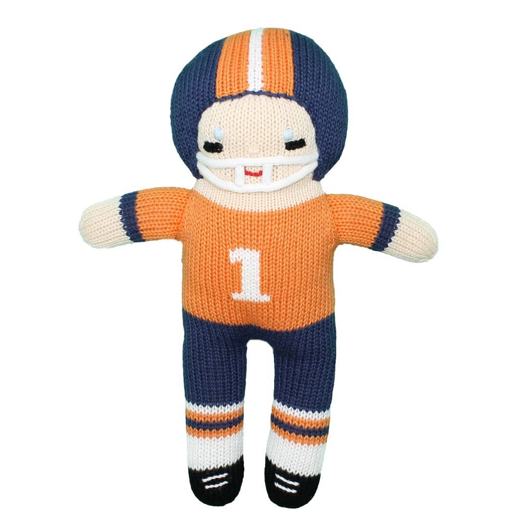 Petit Ami & Zubels - Football Player Knit Dolls