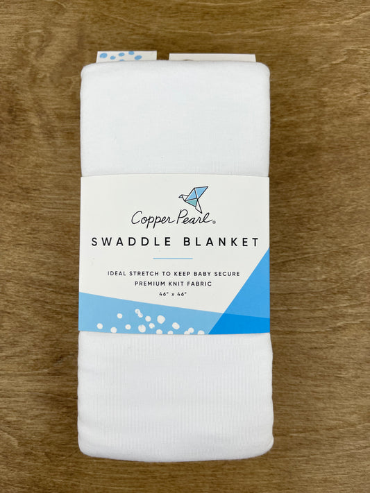 Copper Pearl- Swaddle Blanket- Dove