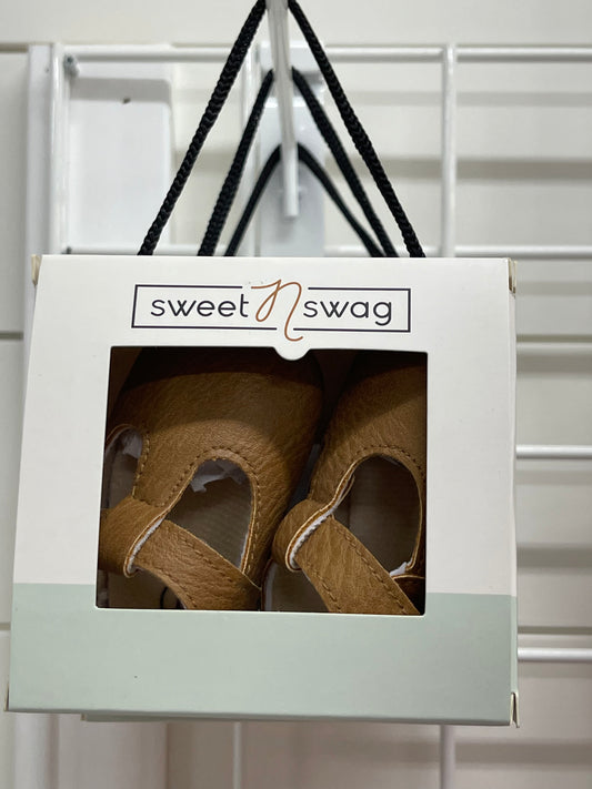 Sweet N Swag- Booties- Camel