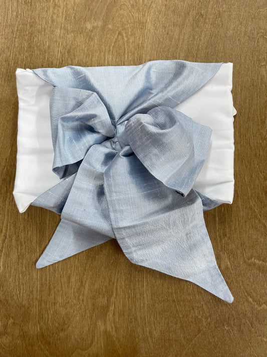 The Beaufort Bonnet Company- Bow Swaddle-Sea Blue