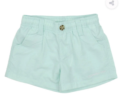 Properly Tied- Youth Mallard Shorts-Mint