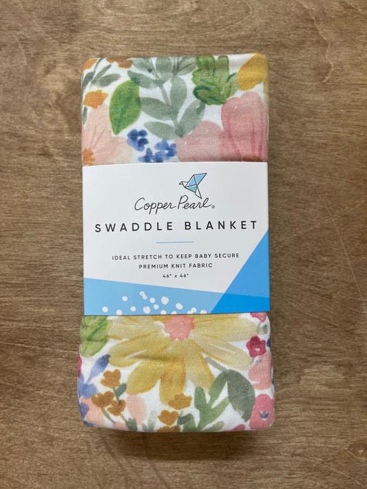 Copper Pearl- Swaddle Blanket- Lark