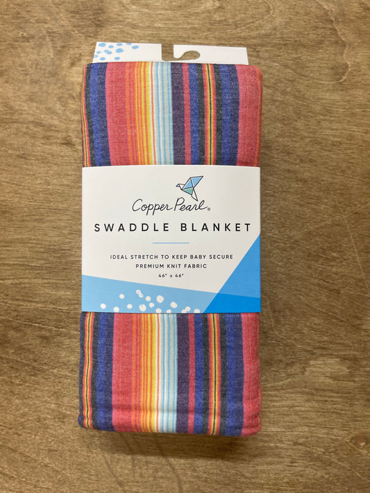 Copper Pearl- Swaddle Blanket- Serape