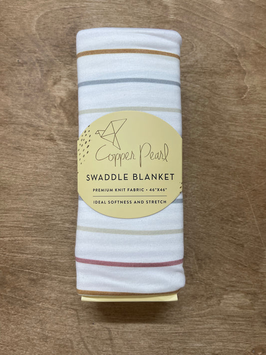 Copper Pearl- Swaddle Blanket- Piper