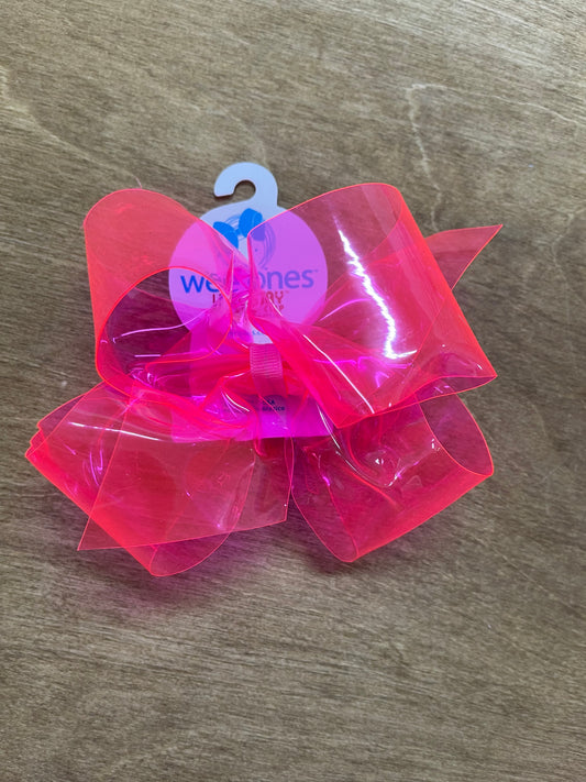 WeeSplash -Vinyl Bow- Hot Pink-King